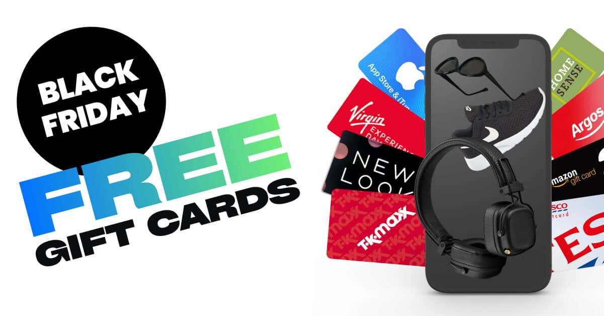 Free Black Friday gift cards