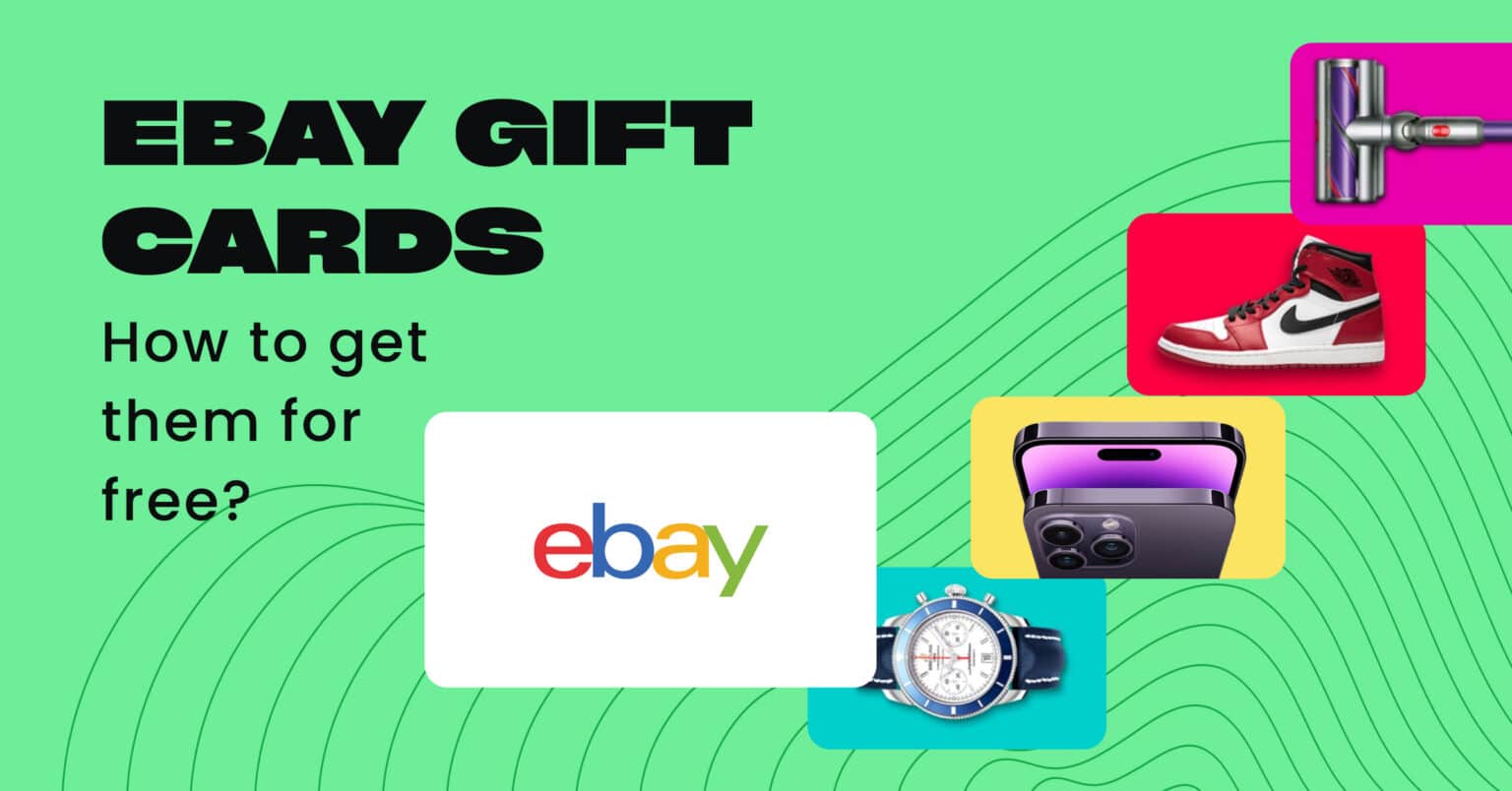 eBay gift cards How to get them for free in 2023?