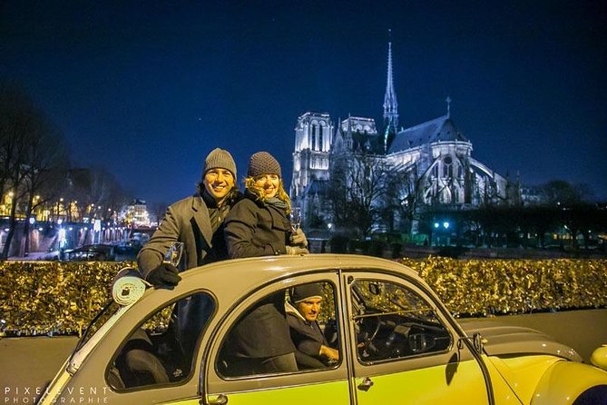 The Parisian experience – 2CV night tour of Paris Discounts and Cashback