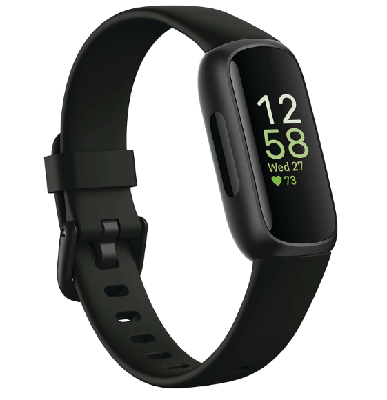 Fitbit Inspire 3 Health & Fitness Tracker with Stress Management, Workout Intensity, Sleep Tracking, 24/7 Heart Rate and more, Midnight Zen/Black One Size Discounts and Cashback