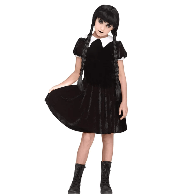 Toynik Girl's Gothic Child’s Costume Discounts and Cashback