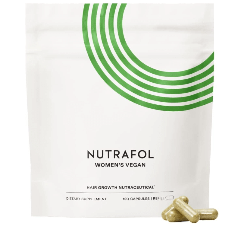 Nutrafol Women's Vegan Hair Growth Supplements Capsule, Plant-Based, Ages 18-44, Clinically Tested for Visibly Thicker, Stronger Hair, Dermatologist Recommended  Discounts and Cashback