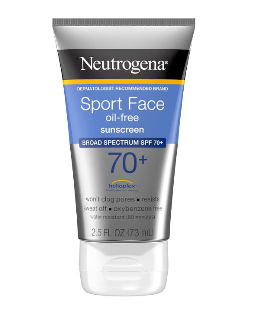 Neutrogena Sport Face Sunscreen SPF 70+, Oil-Free Facial Sunscreen Lotion with Broad Spectrum UVA/UVB Sun Protection Discounts and Cashback