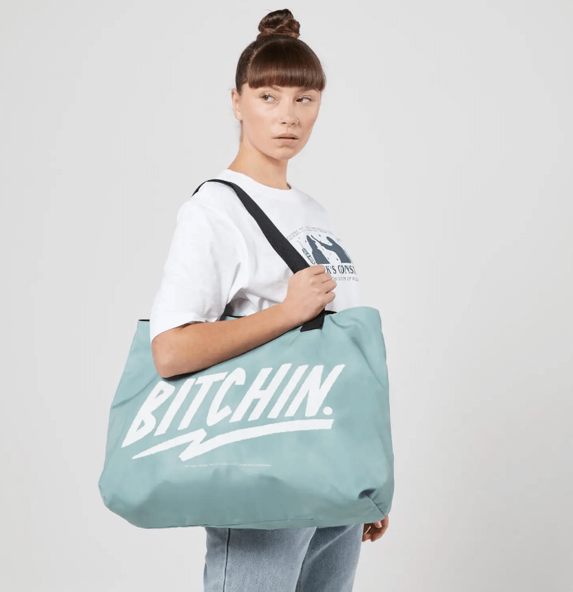 Stranger Things Eleven Bitchin’ Tote Bag  Discounts and Cashback