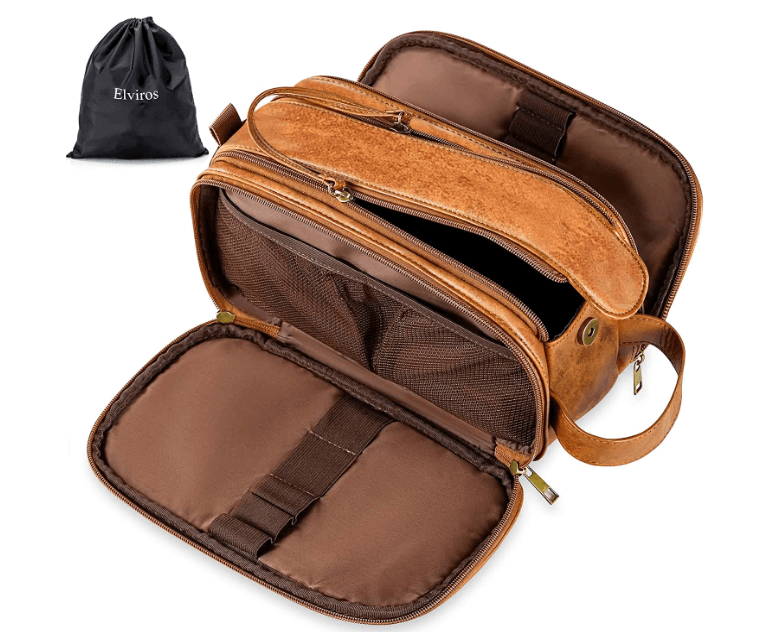 Elviros Toiletry Bag for Men Discounts and Cashback