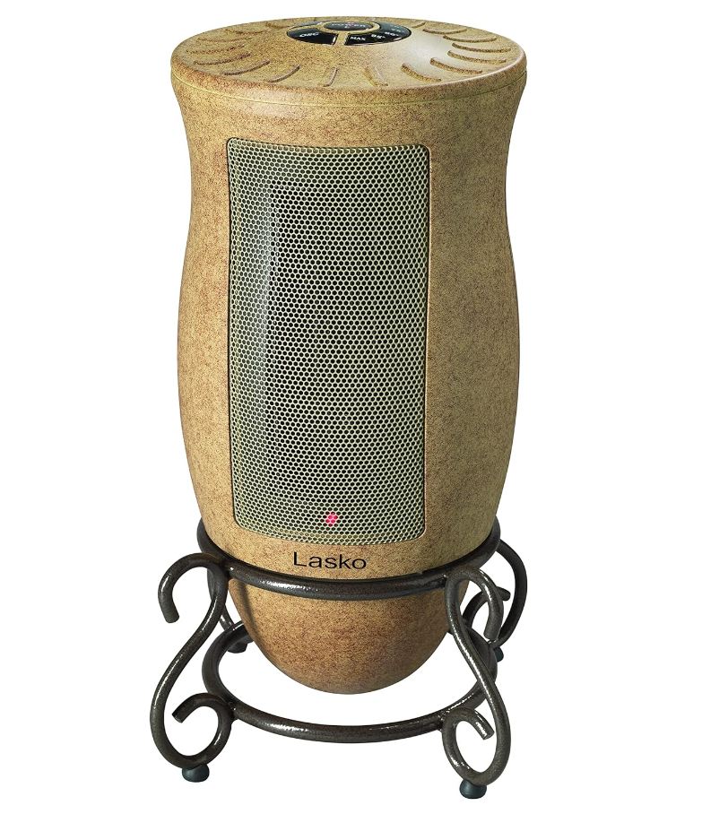 Lasko Oscillating Ceramic Designer Series Space Heater for Home with Adjustable Thermostat Discounts and Cashback