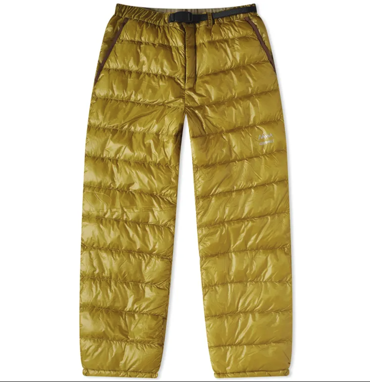 Gramicci X Nanga Packable Down Pant Discounts and Cashback