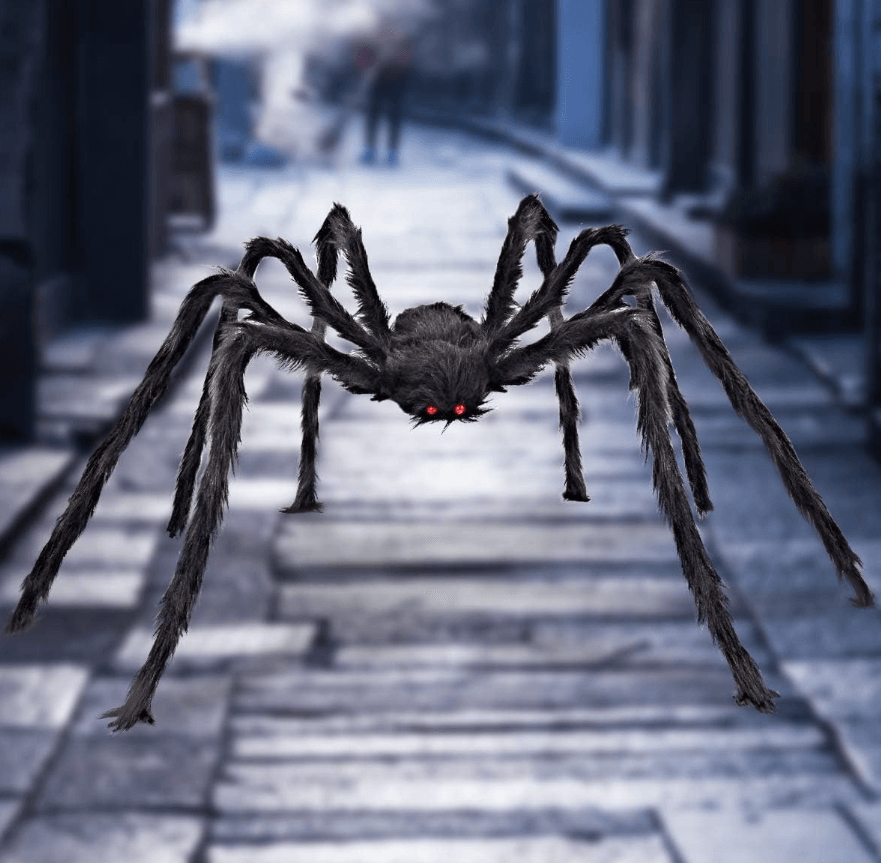 Libay Halloween Giant Spider 6.6 Ft Discounts and Cashback