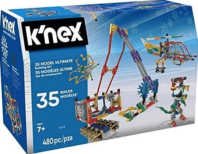 K’NEX – 35 Model Building Set – 480 Pieces – For Ages 7+ Construction Education Toy (Amazon Exclusive) Discounts and Cashback