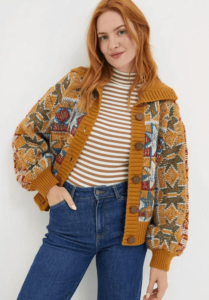 Honour Pattern Cardigan Discounts and Cashback