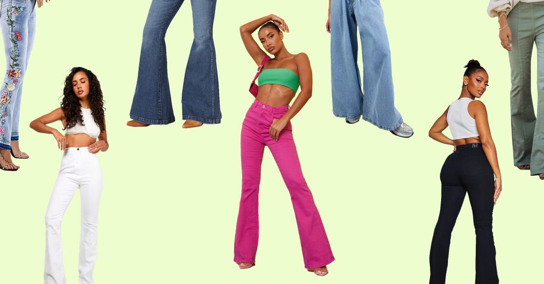 Women's Flare Bell Bottom Jeans Destroyed Flare Denim Pants 70s Outfits for  Women Mid Waisted Flare Jeans 