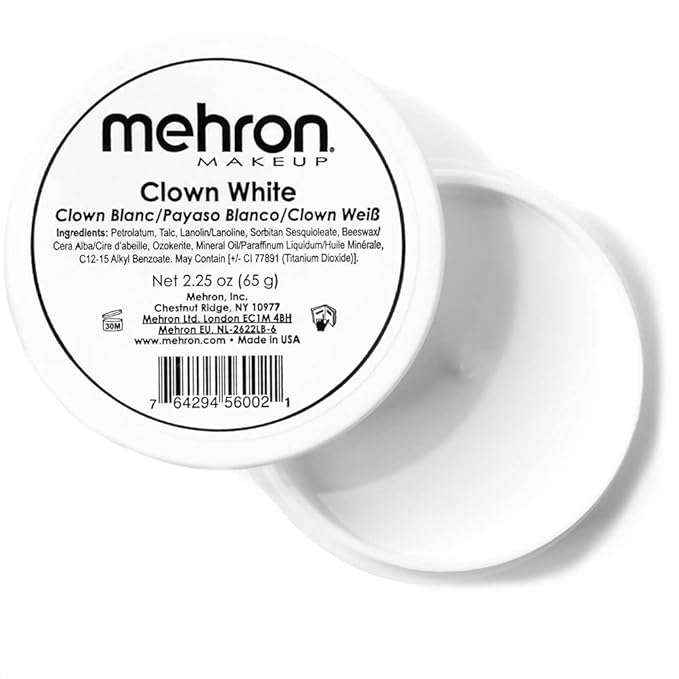 Mehron Makeup Clown White Makeup Base Discounts and Cashback