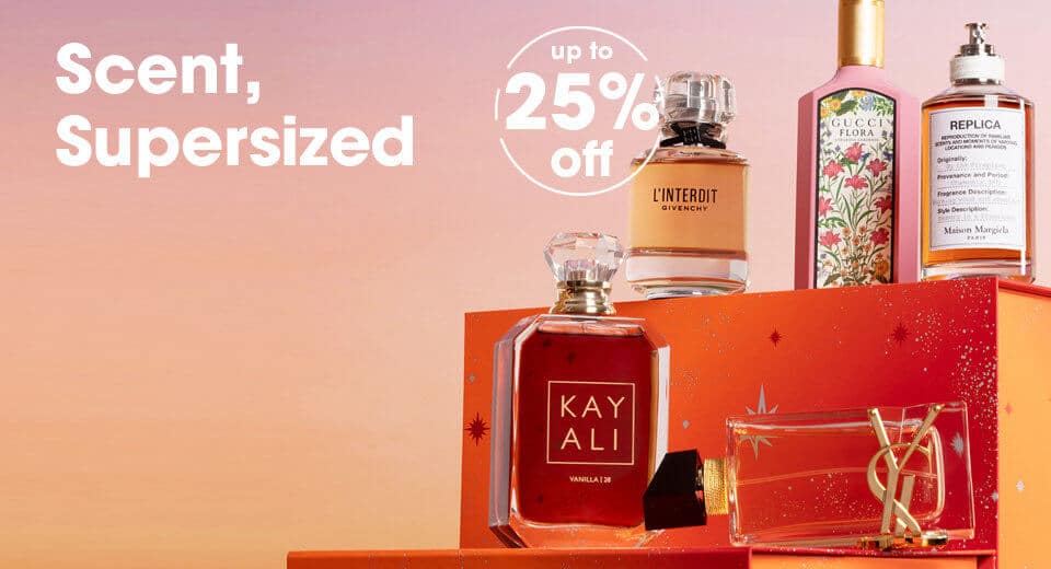 Sephora - Up to 25% off Large size Fragrances Discounts and Cashback