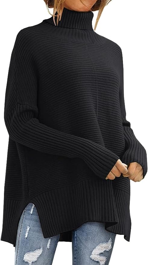 Ribbed Turtleneck Sweater Discounts and Cashback