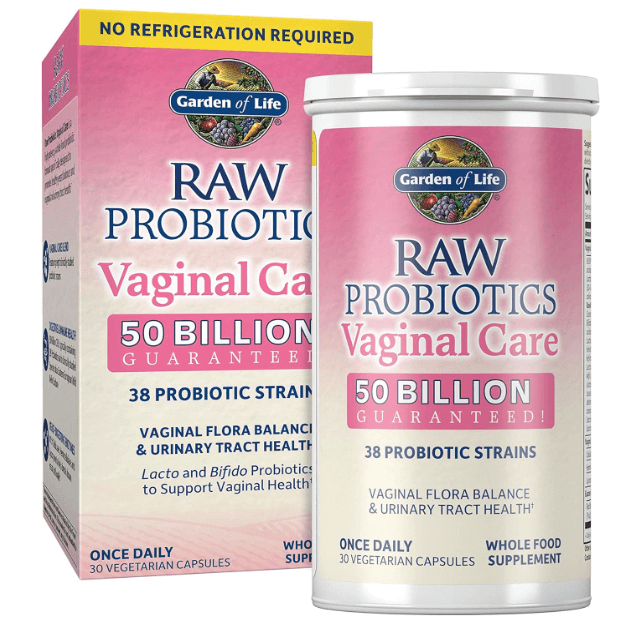 Garden of Life RAW Probiotics Vaginal Care Shelf Stable - 50 Billion CFU Discounts and Cashback