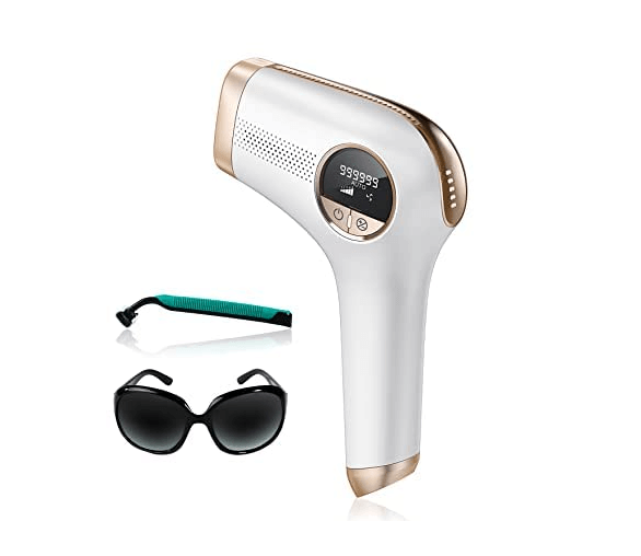 Permanent Laser Hair Removal for Women, Painless, Home IPL Laser Hair Removal Device for Bikini, Leg, Facial Use Discounts and Cashback