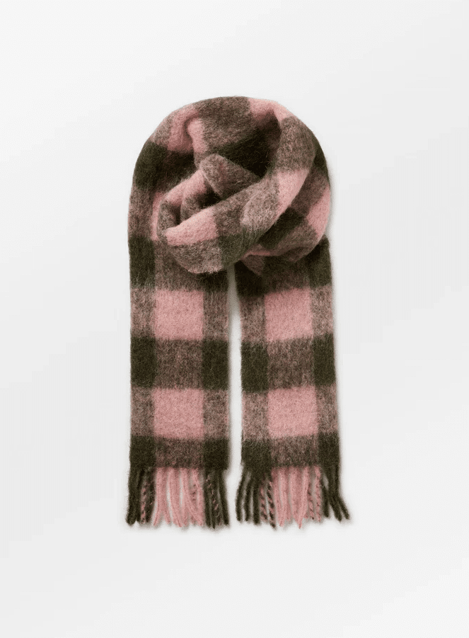 Beck Söndergaard Check Mincho Scarf Discounts and Cashback