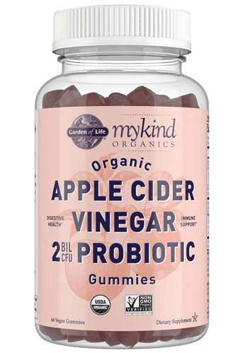 Garden of Life myKind Organics Apple Cider Vinegar Probiotic -- 2 billion CFU - 60 Vegan Gummies Discounts and Cashback