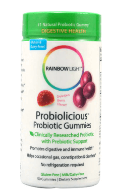 Rainbow Light Probiolicious™ Probiotic Gummies Berry – 50 Gummies Discounts and Cashback
