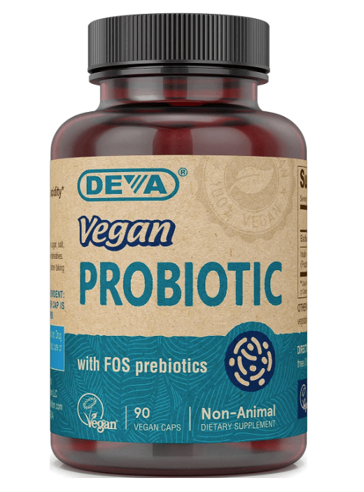 DEVA Vegan Probiotic with FOS Prebiotics Supplement Discounts and Cashback