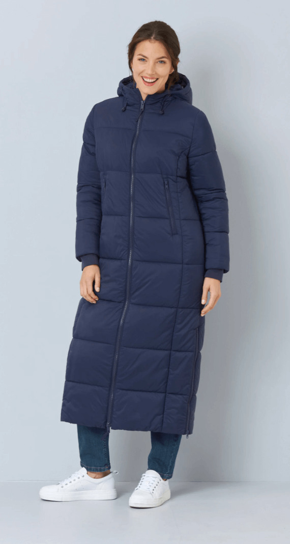 DRESS IN - Quilted coat with hood Discounts and Cashback