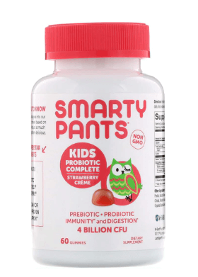 SmartyPants Kids Prebiotic and Probiotic Immunity Formula Strawberry Crème Discounts and Cashback