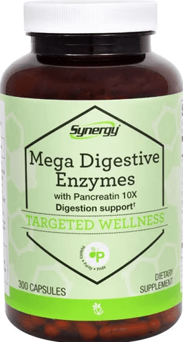 Vitacost-Synergy Mega Digestive Enzymes with Pancreatin Discounts and Cashback