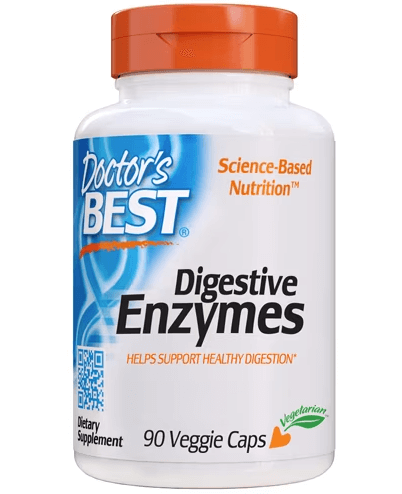 Doctor's Best Digestive Enzymes - 90 Veggie Caps Discounts and Cashback