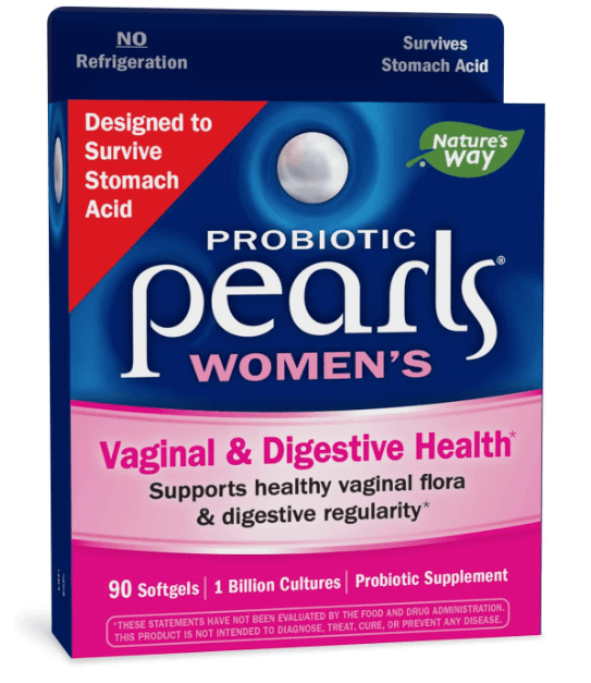Nature's Way Probiotic Pearls for Women, Vaginal and Digestive Health Support Discounts and Cashback