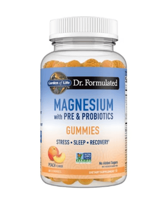 Garden of Life Dr. Formulated Magnesium with Pre & Probiotics Peach Discounts and Cashback