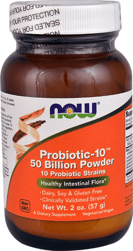 NOW Probiotic-10™ 50 Billion Powder Discounts and Cashback