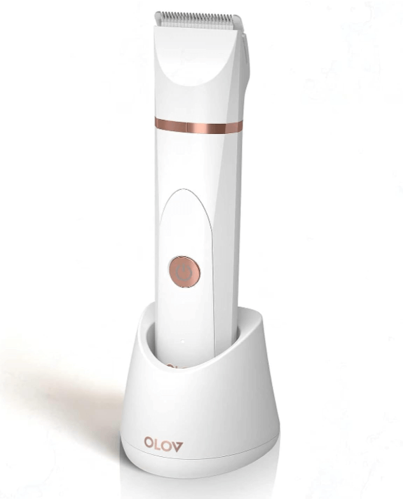 OLOV Bikini Trimmer Women - Wet/Dry Body Shaver Groomer, Replaceable Ceramic Blade Heads, USB Recharge Dock & Nose Trimmer Discounts and Cashback