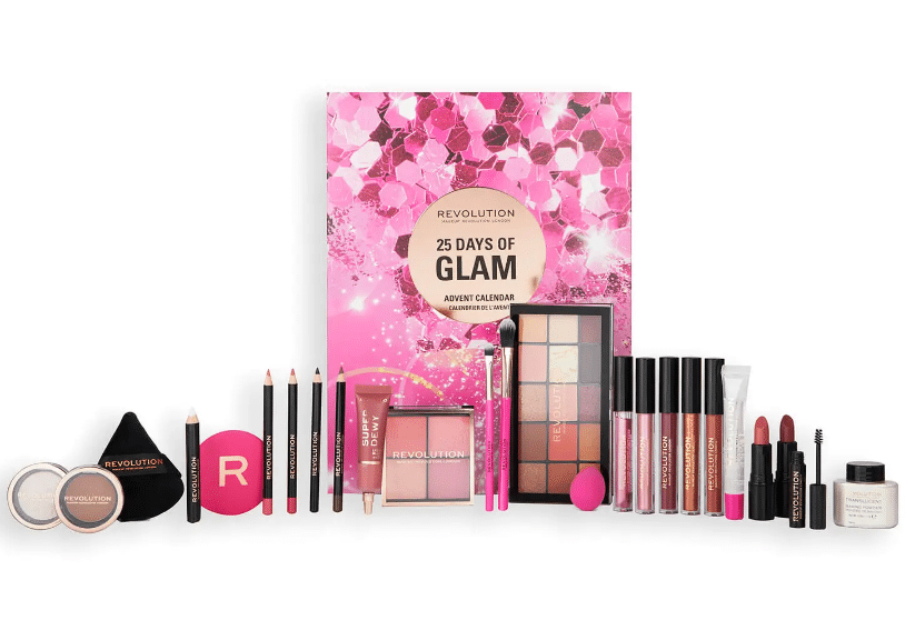 Makeup Revolution 25 Days of Glam Advent Calendar Discounts and Cashback