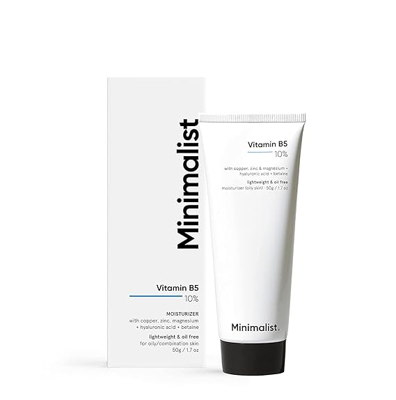 Minimalist 10% Vitamin B5 Oil Free Fast Absorbing Lightweight Face Moisturizer Discounts and Cashback