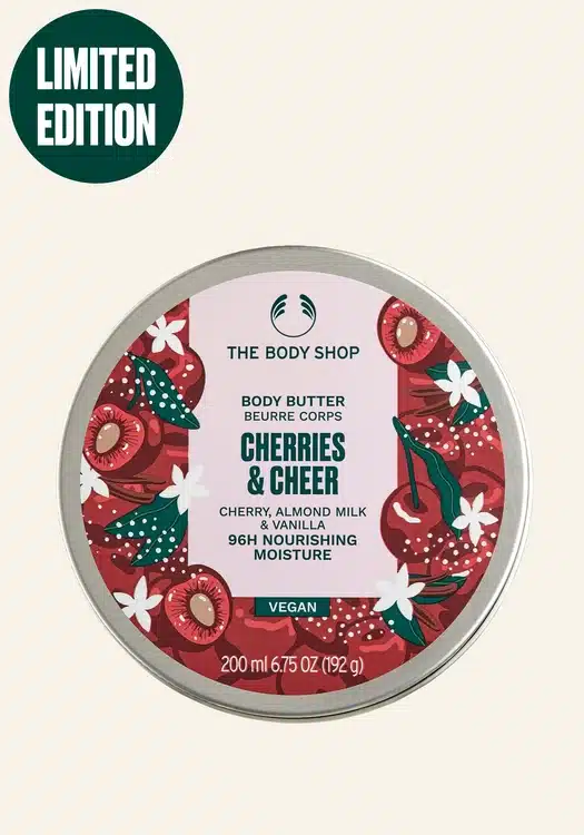 The Body Shop Cherries & Cheer Body Butter 200ml Discounts and Cashback