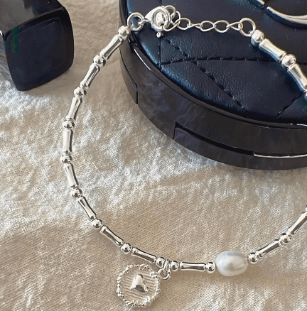 IMAGE 12 SILVER PEARLS BRACELET - Monetha