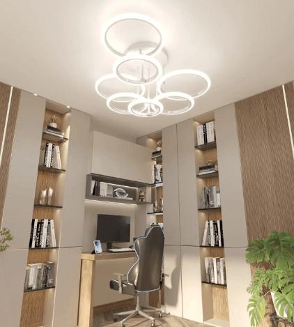 LED Ceiling Light Chandelier Modern Style Lamp Smart Luster Remote Control Bedroom LivingRoom Indoor Home Decor Lighting Fixture Discounts and Cashback