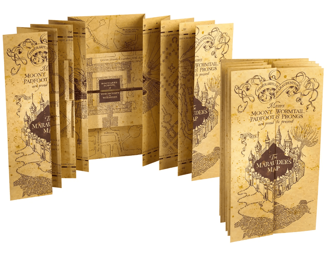 Harry Potter Marauder’s Map Replica Discounts and Cashback