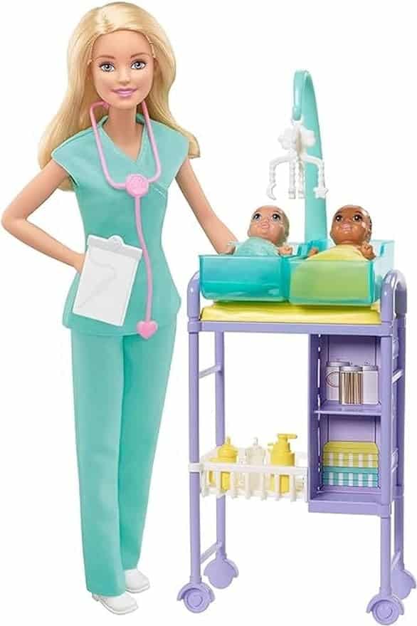 Barbie Careers Doll & Playset, Baby Doctor Theme Discounts and Cashback