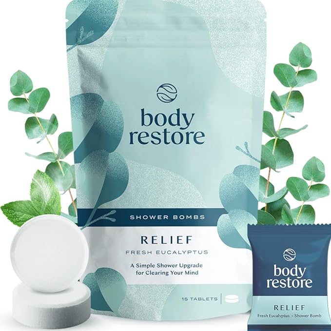 Body Restore Shower Bombs Relief Discounts and Cashback