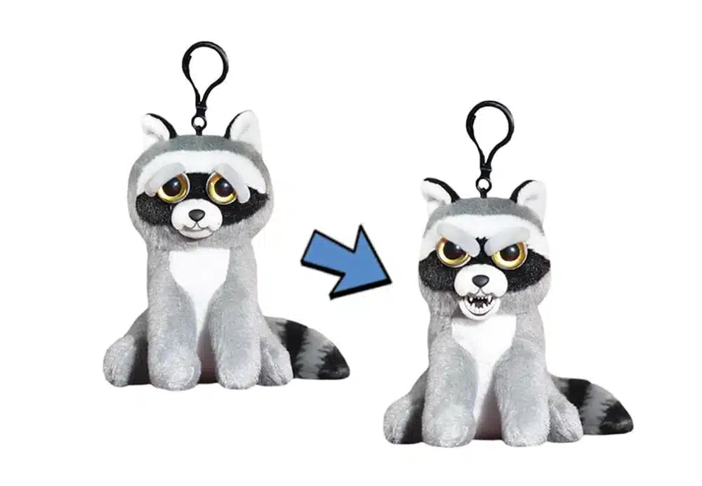 Feisty Pets Keychain Rascal Rampage Raccoon Discounts and Cashback