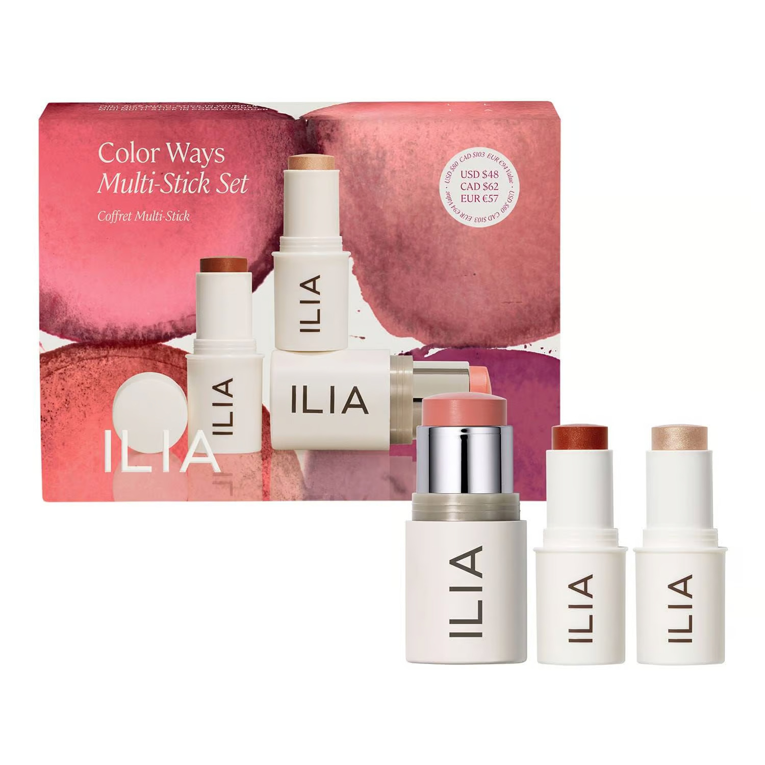 ILIA Color Ways Multi-Stick Set  Discounts and Cashback