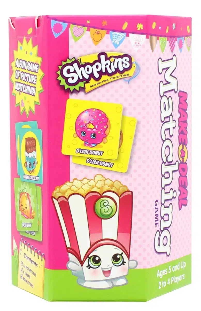 Shopkins Make-a-Deal Matching Game Discounts and Cashback