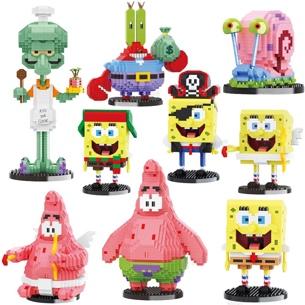 SpongeBob SquarePants Block Figurines Discounts and Cashback