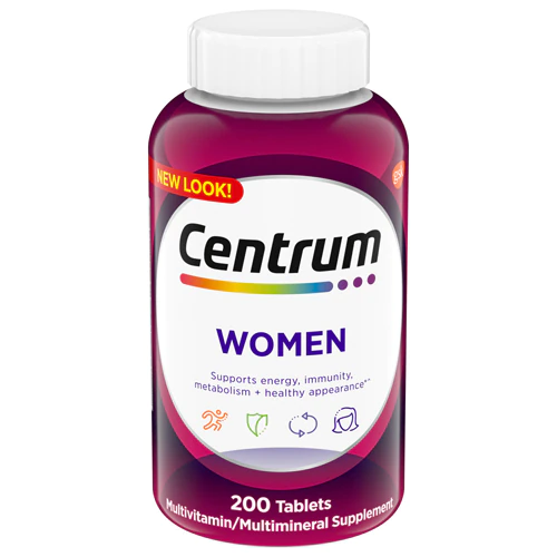 Centrum Women Multivitamin-Multimineral -- 200 Tablets