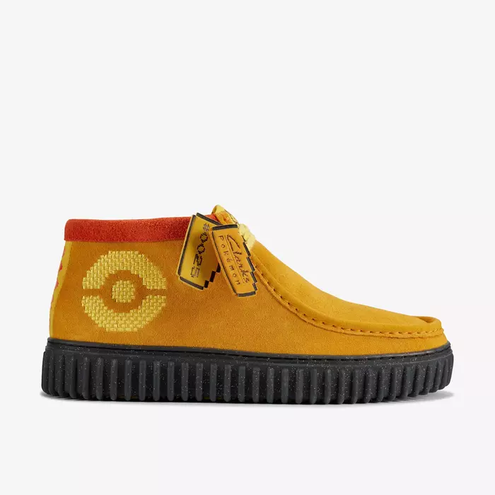 Clarks Torhill Explore Yellow Suede Discounts and Cashback