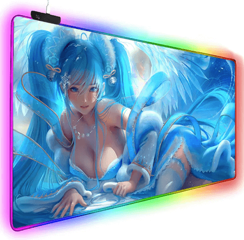 Large Custom Sublimation Rubber Gaming RGB Desktop Mat Large Mouse Pad Discounts and Cashback
