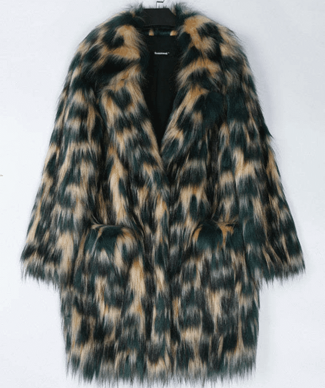 Color Eco Friendly Fox Fur Coat Women's Mid Length Discounts and Cashback