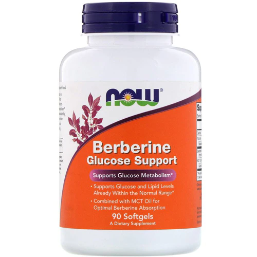 NOW Berberine Glucose Support -- 90 Softgels Discounts and Cashback