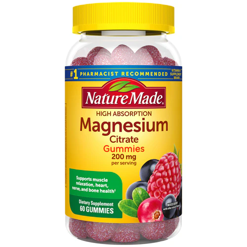 Nature Made High Absorption Magnesium Citrate Gummies